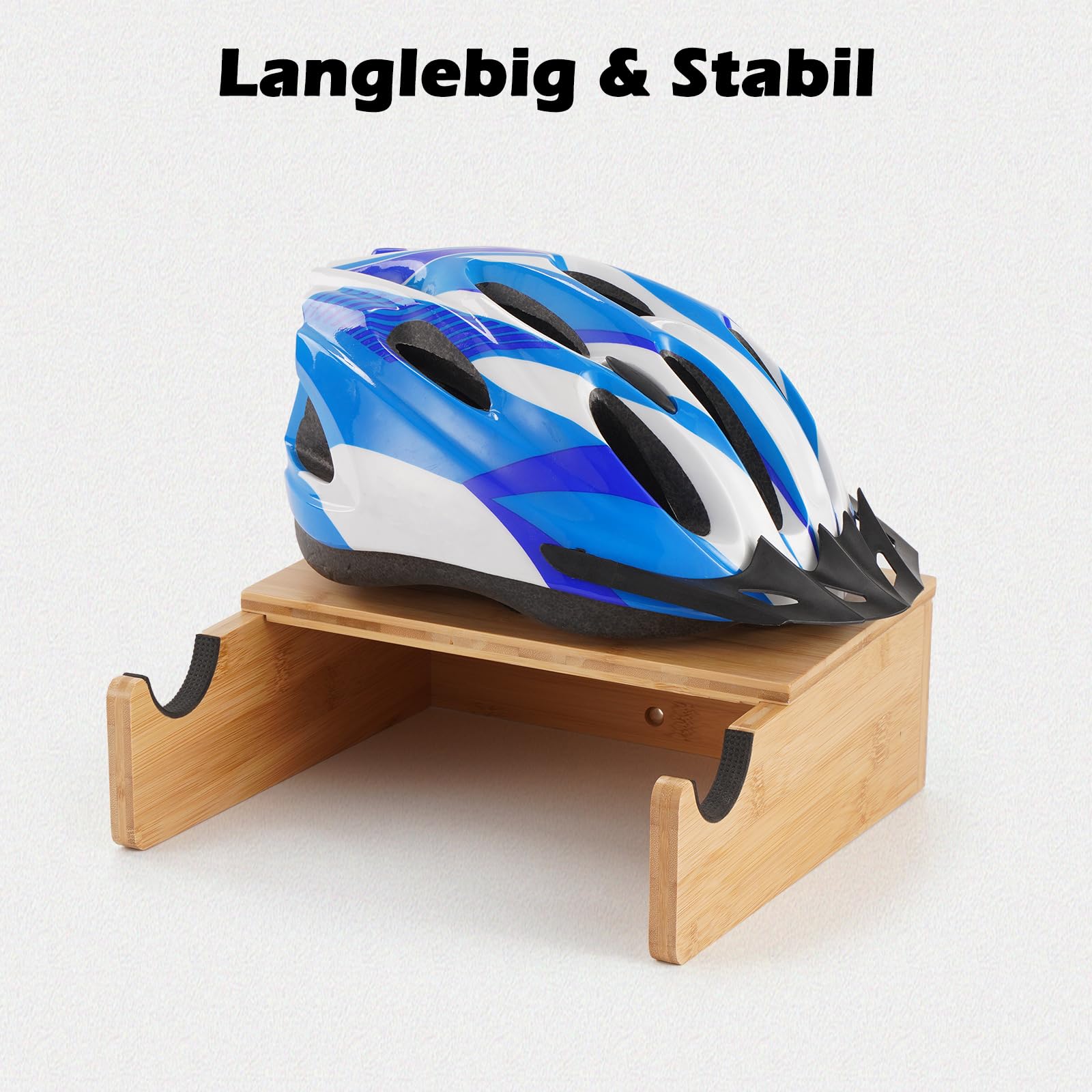 Wandhalterung Fahrrad Holz - Fahrrad Wandhalterung aus Bambus - Rennrad Wandhalter - Fahrradhalterung Wand - Bike Wall Mount - Fahrrad Aufhänger - Fahrradwandhalterungen 7
