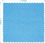 Orighty Microfiber Cleaning Cloths 100 Pack Reusable 11.5x11.5 Blue view 6