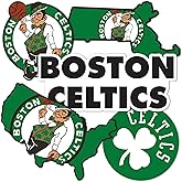 Desert Cactus Boston Celtics NBA Officially Licensed Sticker Vinyl Decal Laptop Water Bottle Car Scrapbook (Type 2-3)