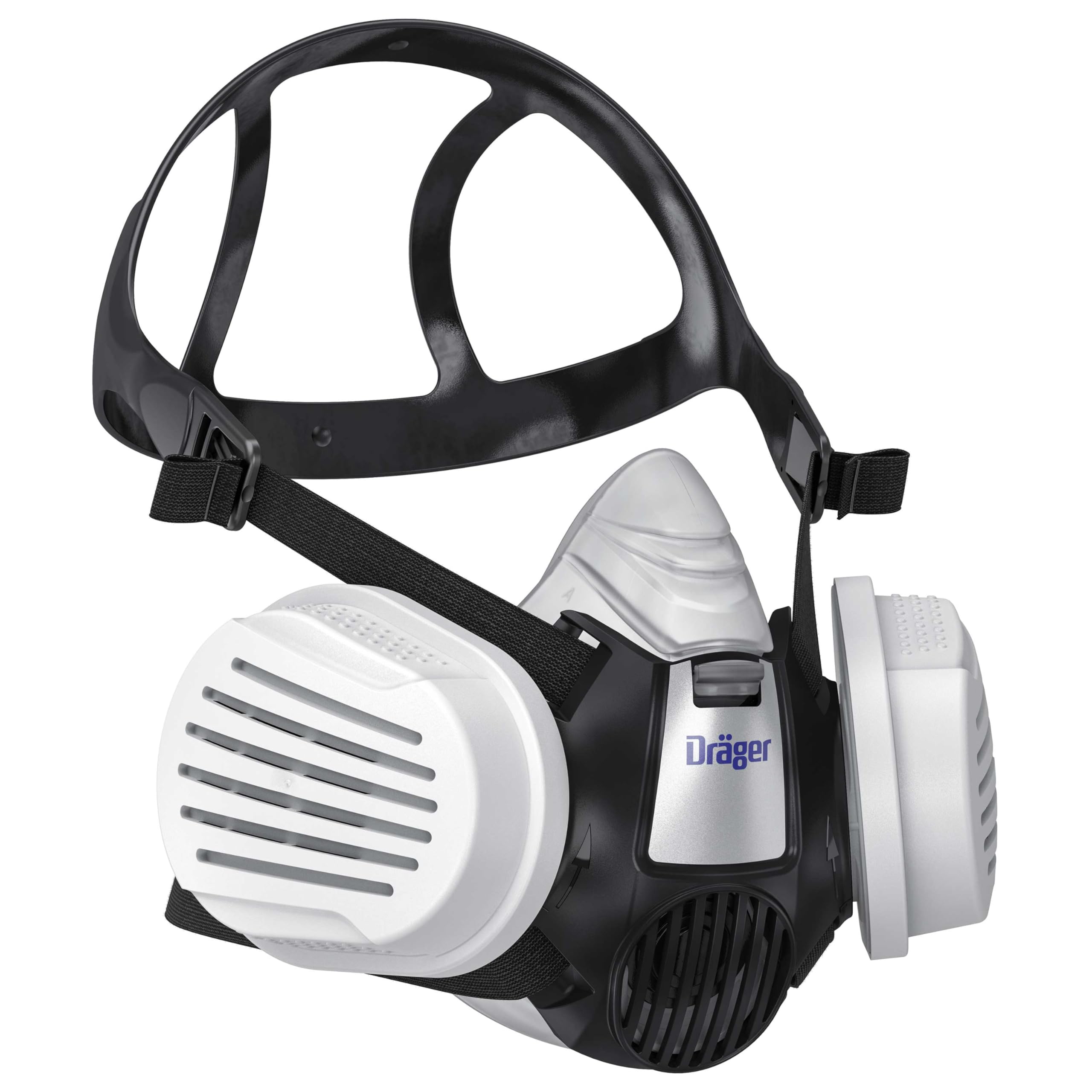 Dräger X-plore 3300 Half Mask Respirator with P3 Filters, for DIY, Construction & Metalworking, Size M