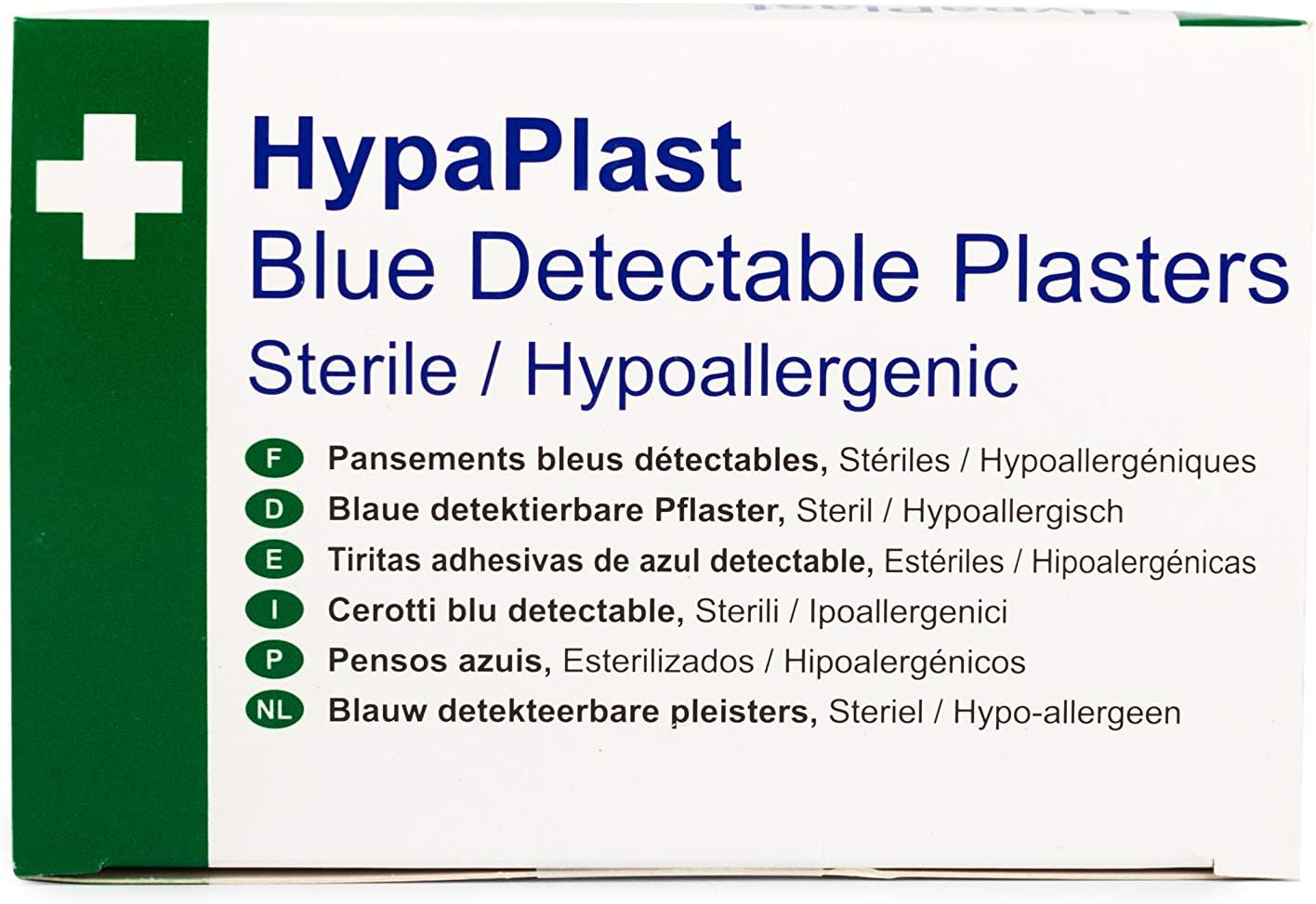 Safety First Aid Group HypaPlast Blue Catering Plasters, 7.2x2.5 cm (Pack of 100), 7.2cm x 2.5cm (PK100) - Image 4