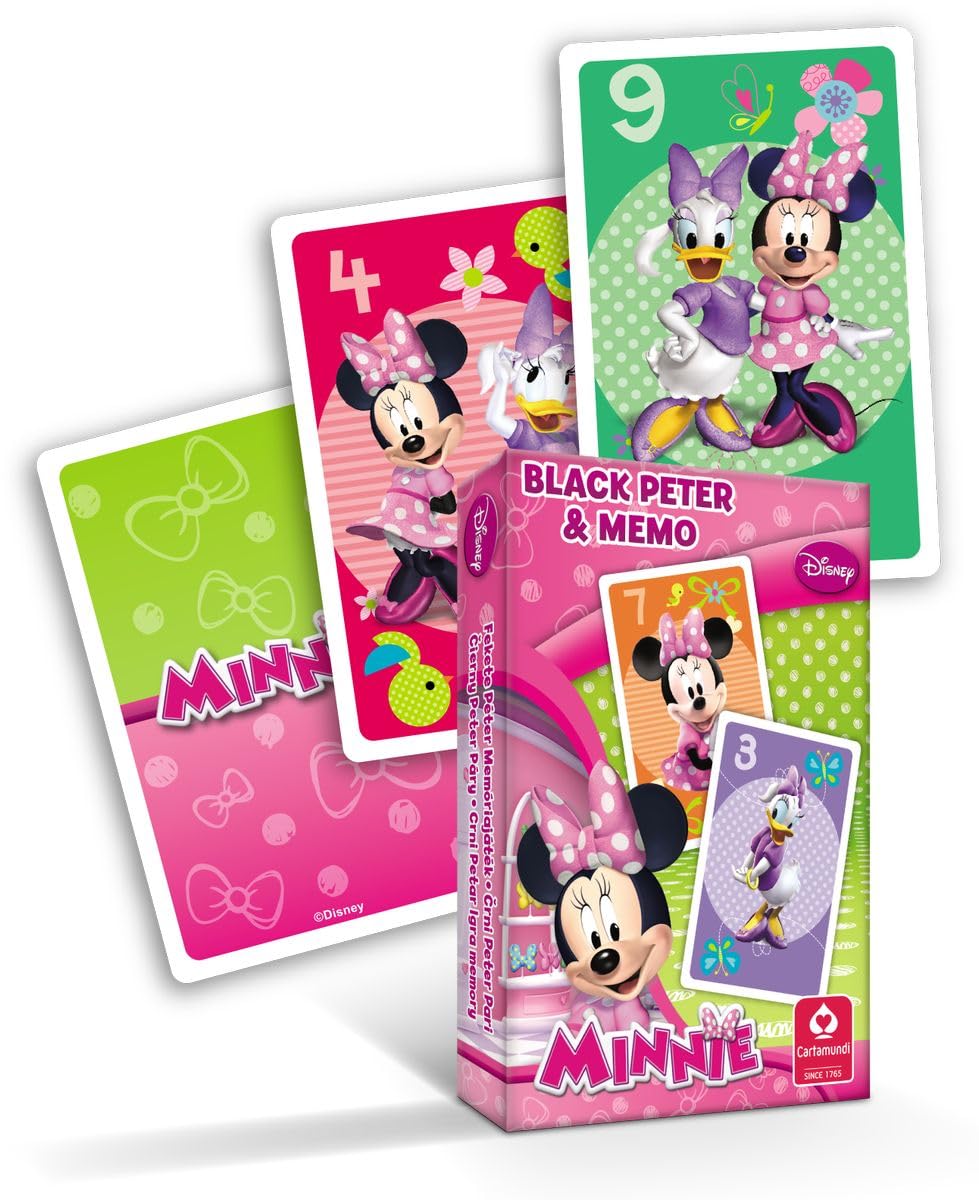 Cards Minnie Mouse Black Peter