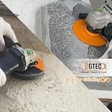 BGTEC 115mm Diamond Grinding Wheel 14-Segment Turbo Cup for Concrete Marble view 6
