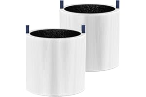 WILERDA 2 Pack Mini Max Air Filter Replacement, Filter Compatible with BLUEAIR Blue Pure Mini Max Air Purifier, True HEPA H13 + Activated Filter