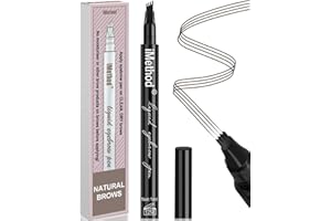 iMethod Eyebrow Pen - iMethod Eyebrow Pencil with a Micro-Fork Tip Applicator Creates Natural Looking Brows Effortlessly and Stays on All Day, Black/Brown