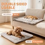MORA PETS Self Heating Cat Bed 56x43 cm Reversible Washable Pad Indoor Outdoor view 2