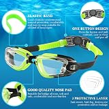 COOLOO Kids Swimming Goggles 2 Pack Anti Fog UV Protection No Leaking view 2