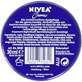 Nivea Creme 30ml Travel Tin Classic Skin Care Face Body All Skin Types view 2