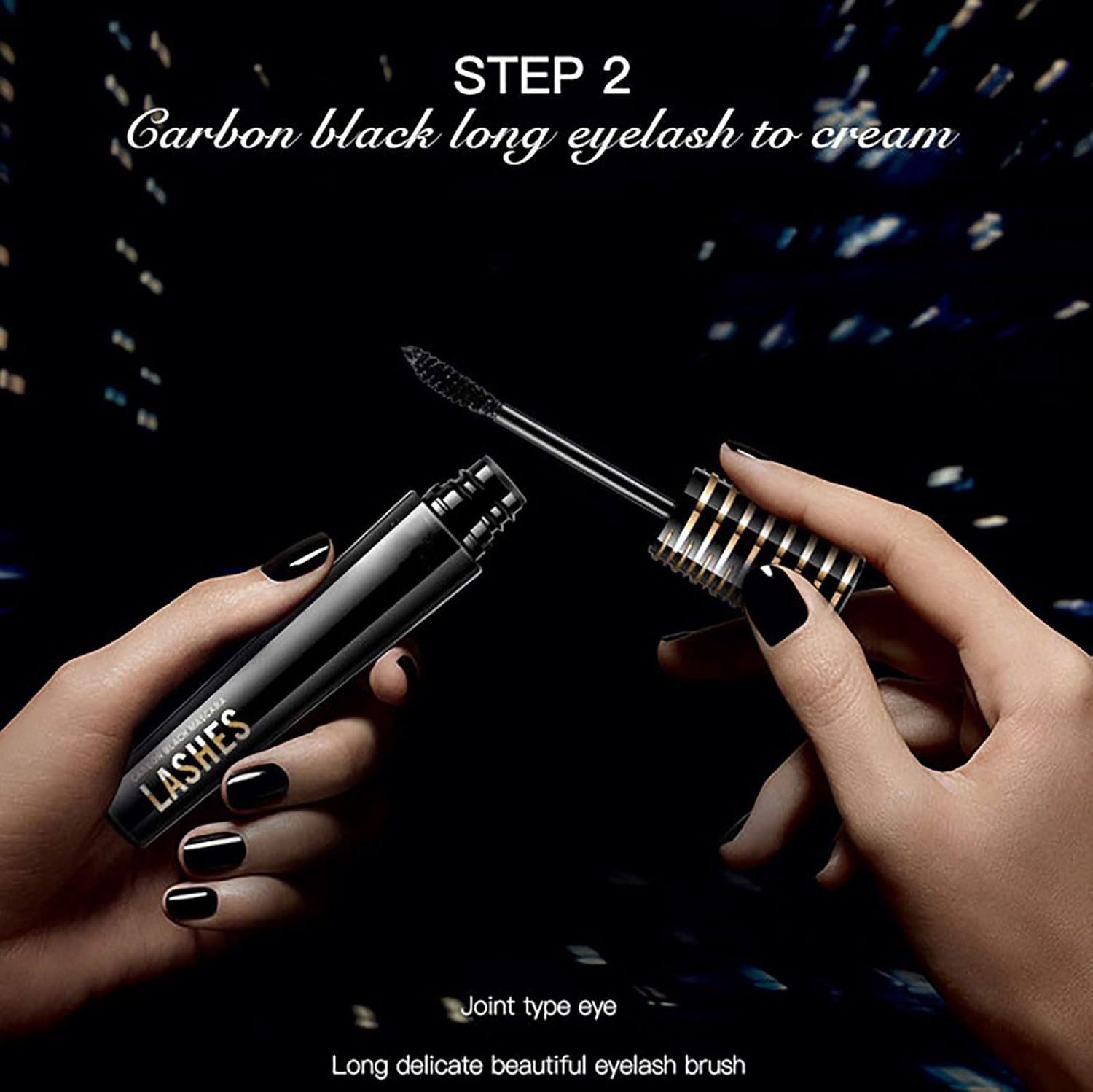 Mascara, Xshows 4D Silk Fiber Lash Mascara Waterproof Smudge-proof Mascara to Extend Eyelash Length and Volume for Long Lasting : Beauty