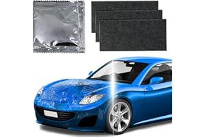 Huotwoe 3PCS Nano Sparkle Cloth for Car Scratches,2024 Nano Sparkle Cloth Car Scratch Remover Cloth Upgrade, Multi-Purpose Nano Magic Cloth Easy to Repair Small Scratched Water Spots for All Car