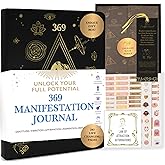 Luminate Press The Ultimate 369 Manifestation Journal - Transformative Law of Attraction Book to Unlock Your Limitless Potential - Presented in Luxurious Gift-Ready Packaging