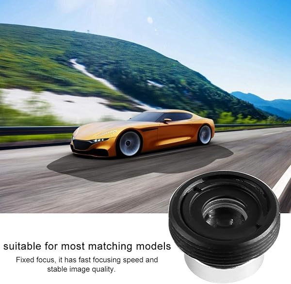 FECAMOS CCTV Camera Lens 90 Degree Wide Angle Camera Lens Practical Accessories for Cameras for Most Camera Models