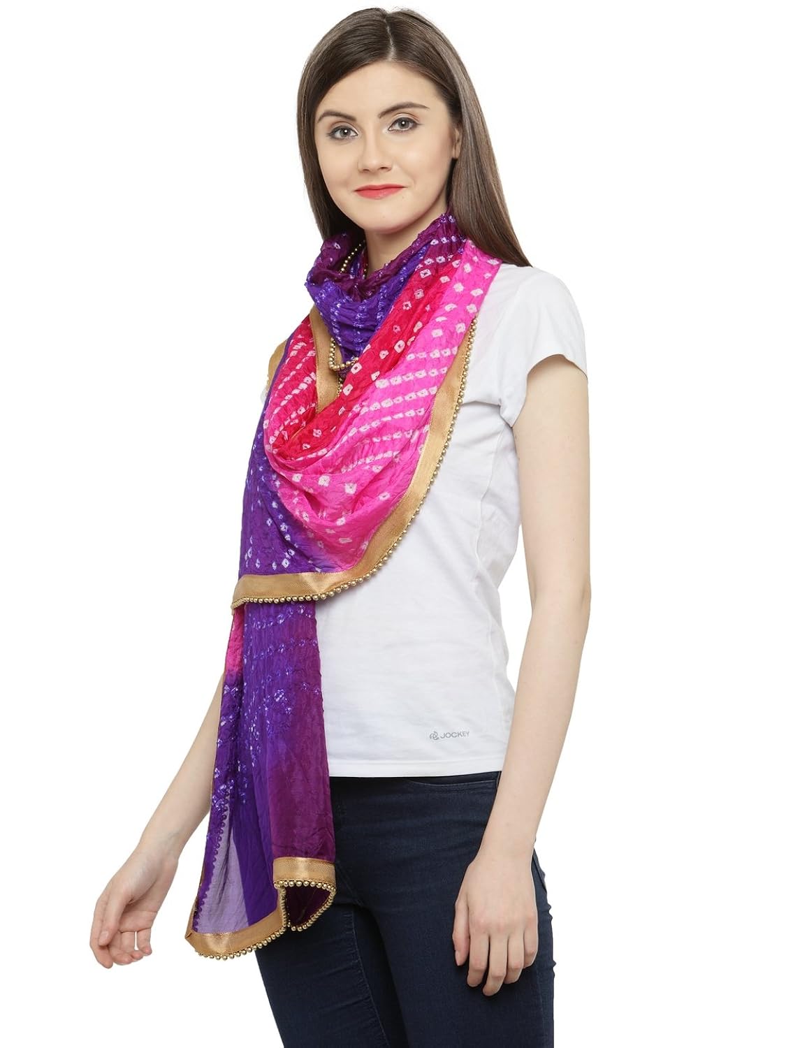 geroo women's artificial silk stole