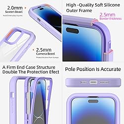 WXR Compatible with iPhone 14 Pro Max Case 6.7