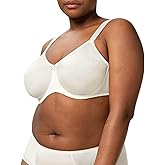 Triumph Essential Minimizer Bra for Women - Full-Coverage Underwire Bra, Natural Shaping - Vanille, 42DDD