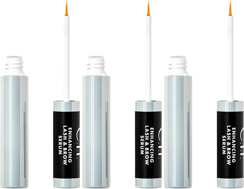 e.l.f Amp'd Lash & Brow Serum Nourishing Formula 3 Pack Vegan Cruelty Free