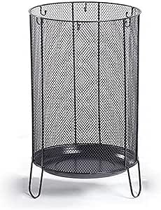 Leilims - Soporte para paraguas tubular de malla metálica para el