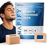 Breath Training Tape for Adults - 30 Count Mouth Tape for Adults - Sleep Tape for Adults - Promotes Nasal Breathing
