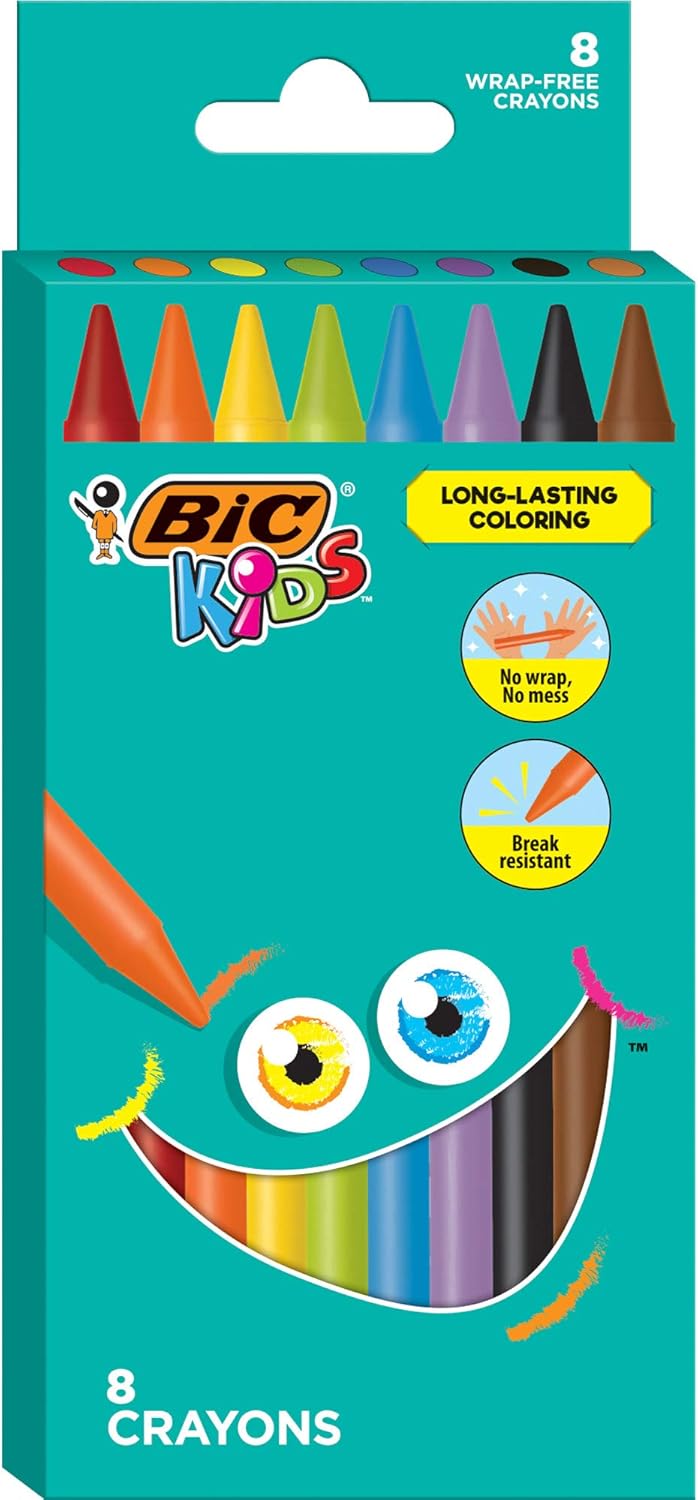 BIC Kids Crayons: Office Products
