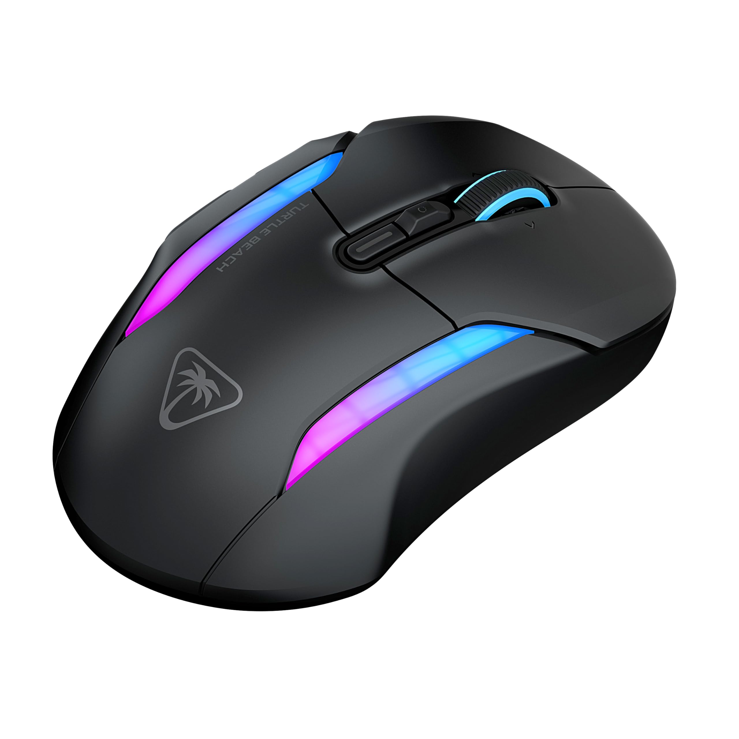 Turtle Beach Kone II Air – Kabellose, ergonomische RGB-Gaming-Maus, 350-Stunden-Akku, optischer 26K DPI Sensor, 21 programmierbare Funktionen, 4D-Free-Spin-Scroll-Rad, Schwarz 10