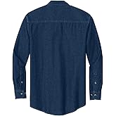 Joe's USA 6.5-Ounce Long Sleeve Denim Shirts in Sizes XS-6XL