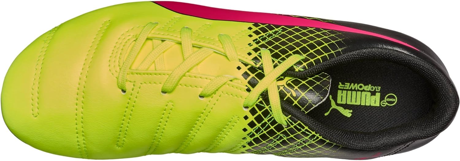 puma evopower pink and yellow