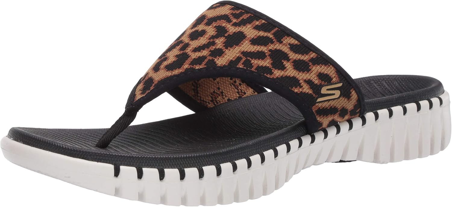 skechers go walk flip flops womens