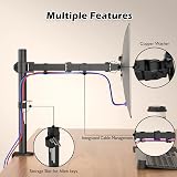 BONTEC Single Monitor Arm Desk Mount 13-32 Inch 10kg 75x75/100x100 view 6