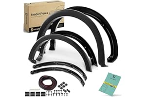 YHTAUTO OE Factory Style Fender Flares w/Hardware Kit Compatible with 2021-2024 Ford F-150 (Excludes Lightning Model, NOT Fit Running Boards Models), Wheel Flare Cover Protector