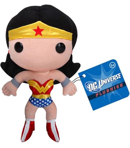 Peluche Wonder Woman 10 Cm Originale DC Comics McDonald's - Neuf, Jouet Souple