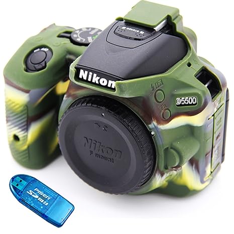 First2savvv XJPT-D5500GJ-06G10 verde cuerpo completo caucho de TPU ...