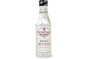 Fee Brothers Mole Cocktail Bitters - Aromatic Cocktail Mixer & Concentrated Flavoring, Gluten Free, Vegan-Friendly, 5 fl oz