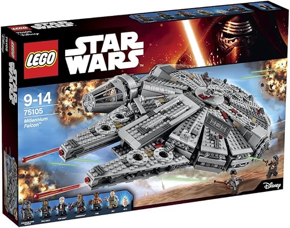 millennium falcon lego set amazon