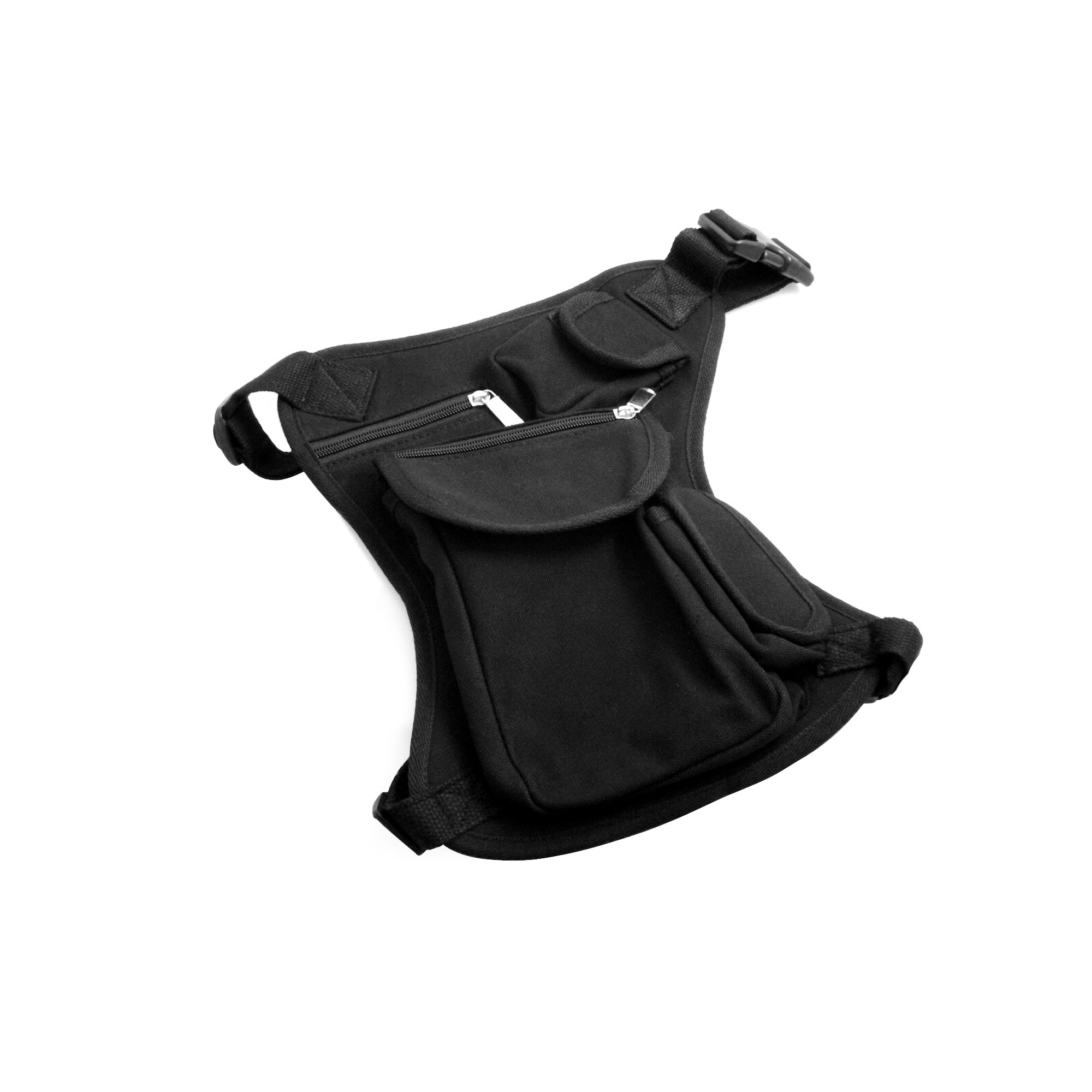 System-S Multi Leg Bag Waist Bag Waist Bag Leg Bag Hip Bag Black