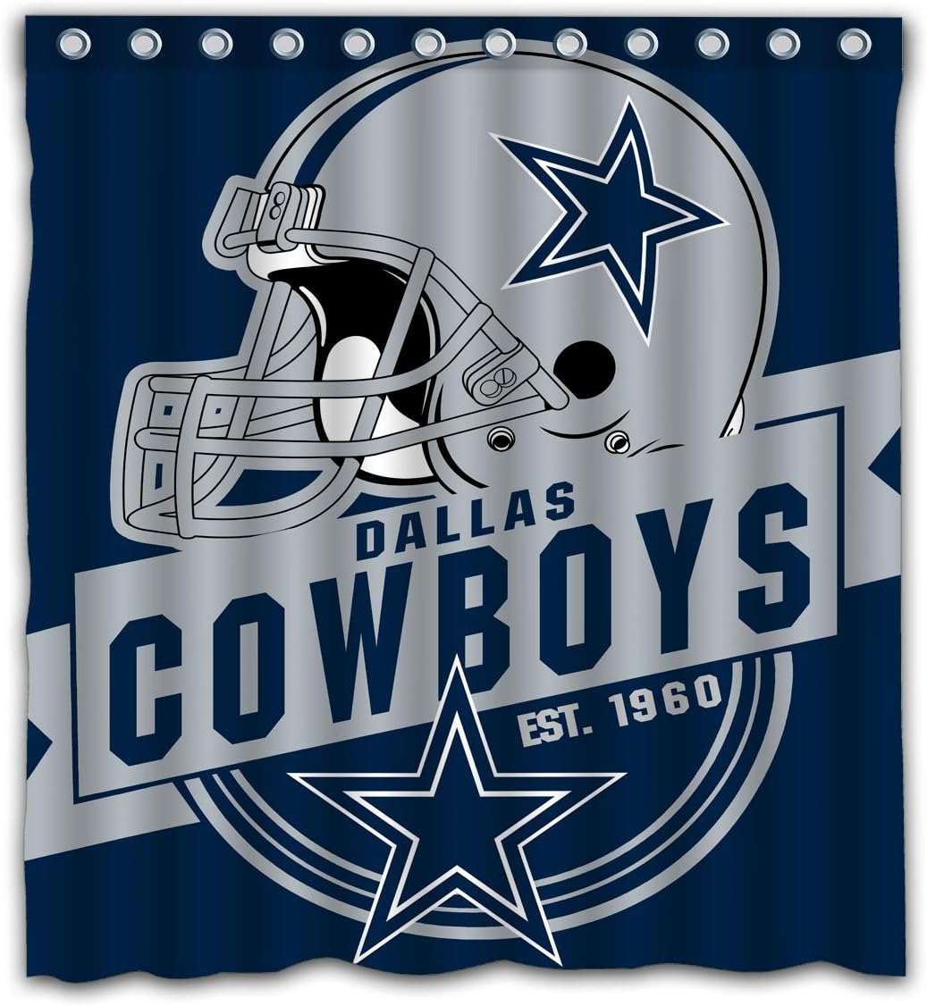 Amazon Com Felikey Custom Dallas Cowboys Waterproof Shower