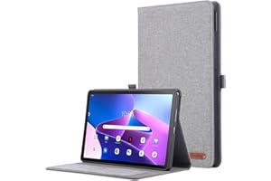 isellcuver Case for Samsung Galaxy Tab S6 10.5" 2019 (Model SM-T860/T865/T867),Folio Flip Texture of Cloth Case,Premium Shock