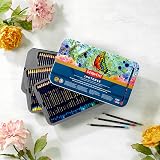 Derwent Inktense Pencils 100 Colour Set in Tin Permanent Watercolour Pencils view 6