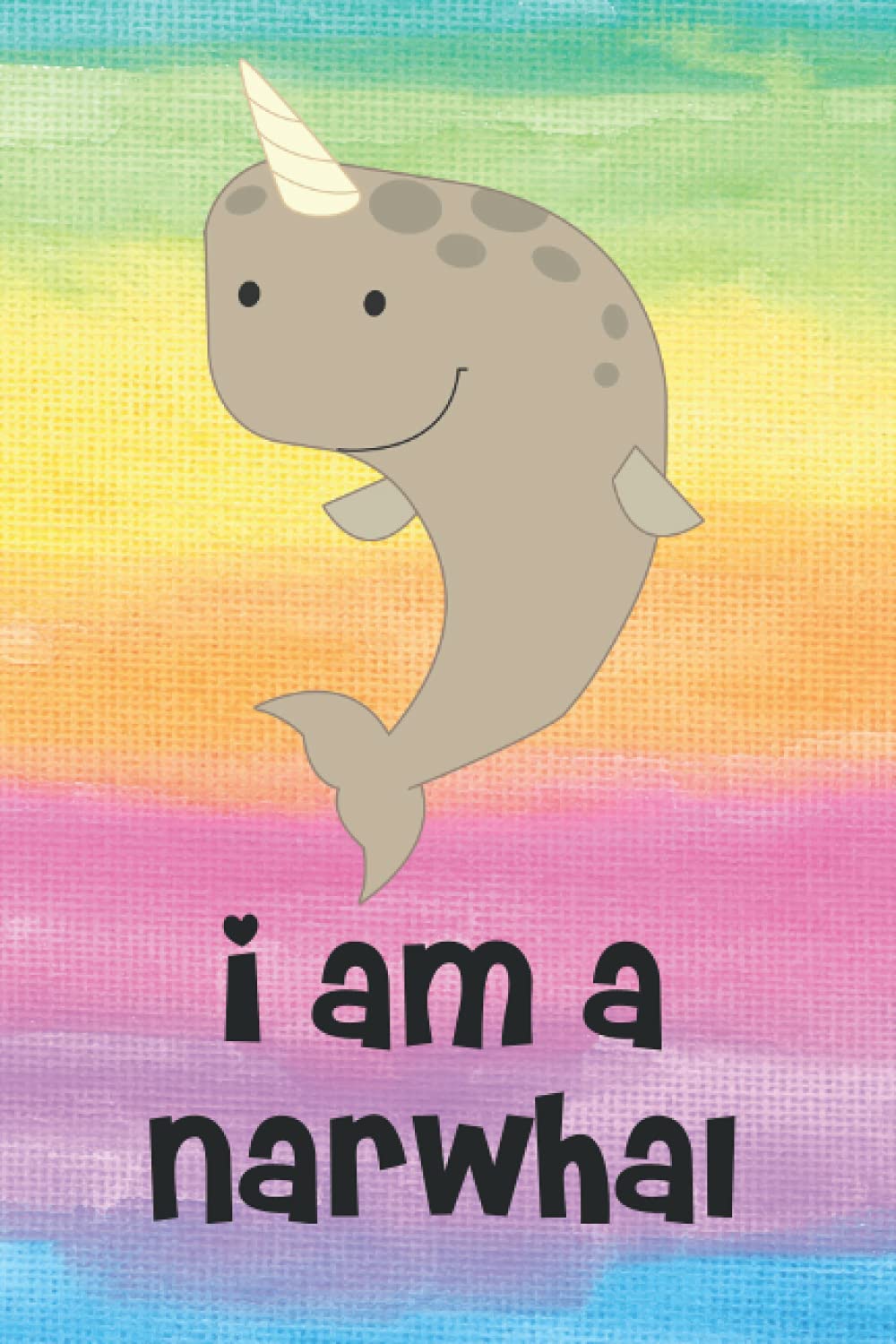 I Am a Narwhal Notebook A5 Paperback Lined