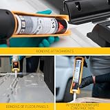 Sika Sikaflex-554 Black Mounting Adhesive 300ml - High Dynamic Load, Weather view 6