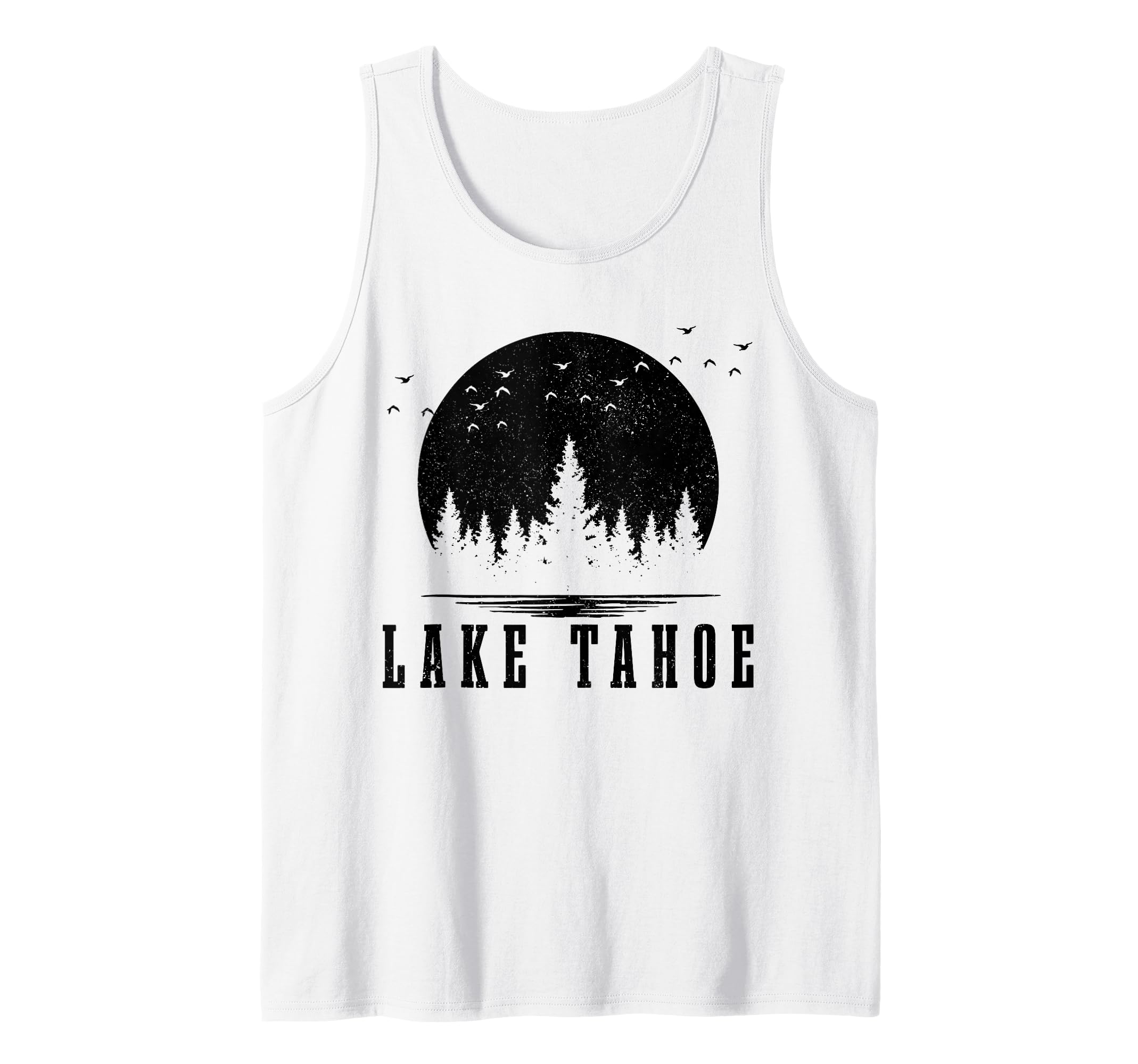 Lake Tahoe California USA America Souvenir Tank Top