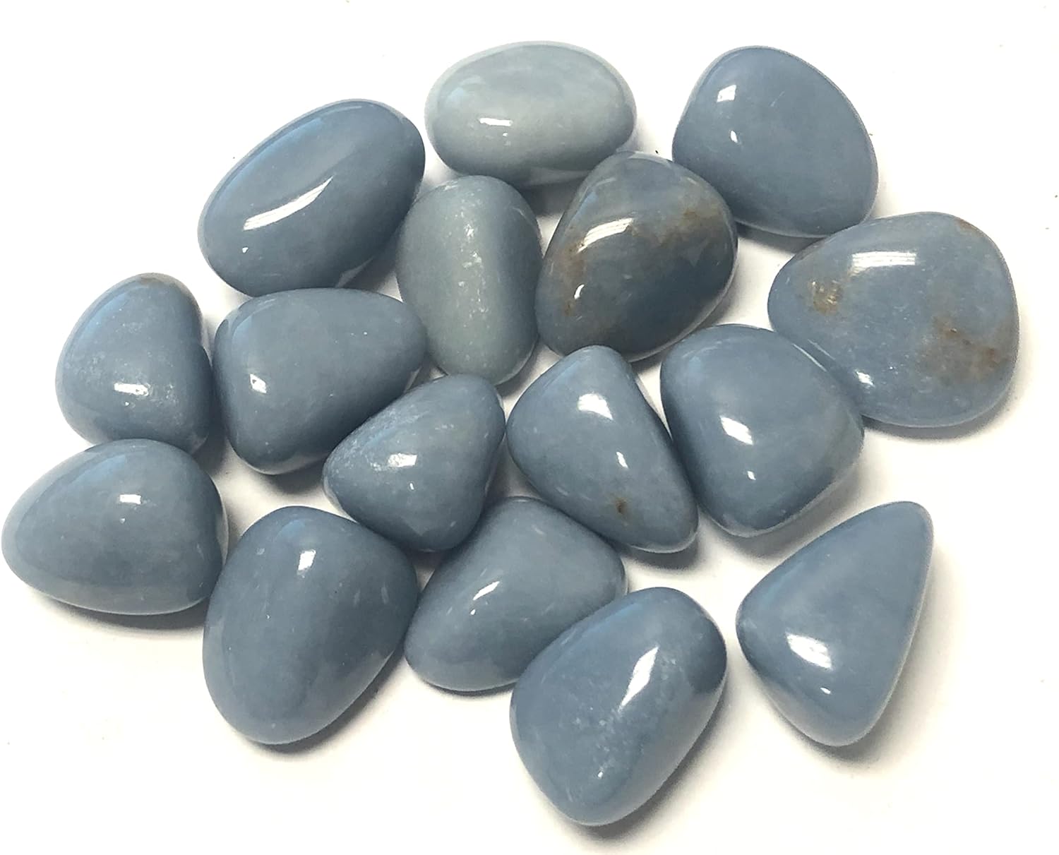 Indoor Fountains & Accessories - Zentron Crystal Collection Tumbled Angelite - 1 Pound