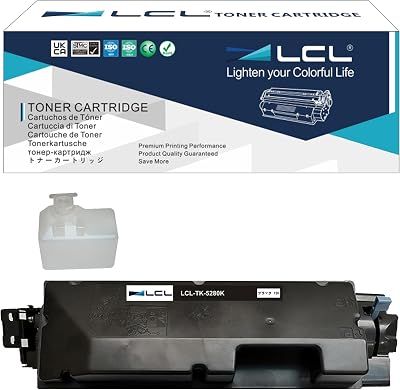 LCL TK-5280 Black Toner for Kyocera Ecosys P6235 M6235 M6635 P6235cdn (1 Pack)