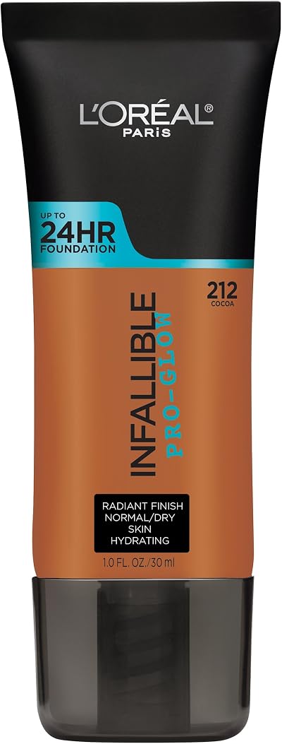 L'Oreal Paris Infallible Pro Glow Longwear Foundation 212 Cocoa 30 ml