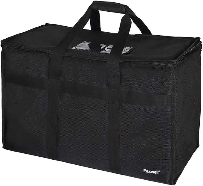 Large Insulated Food Delivery Bag for Uber Eats, Doordash