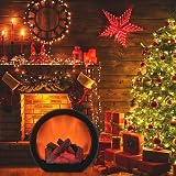 Tumnea LED Fireplace Table Lamp Realistic Flame Effect Electric Lantern view 2