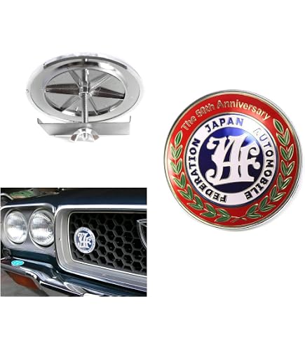 Amazon.com: YELLOW Japan Automobile Federation JDM JAF METAL