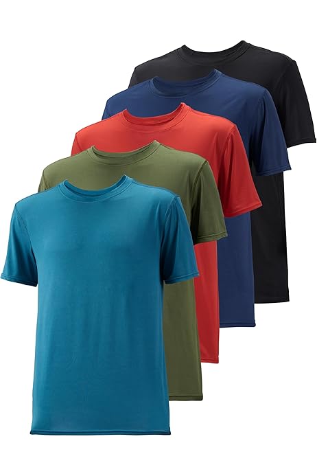 Fashion Mens T Shirt Muscle Gym Workout Athletic Shirt Cotton Tee Shirt Top