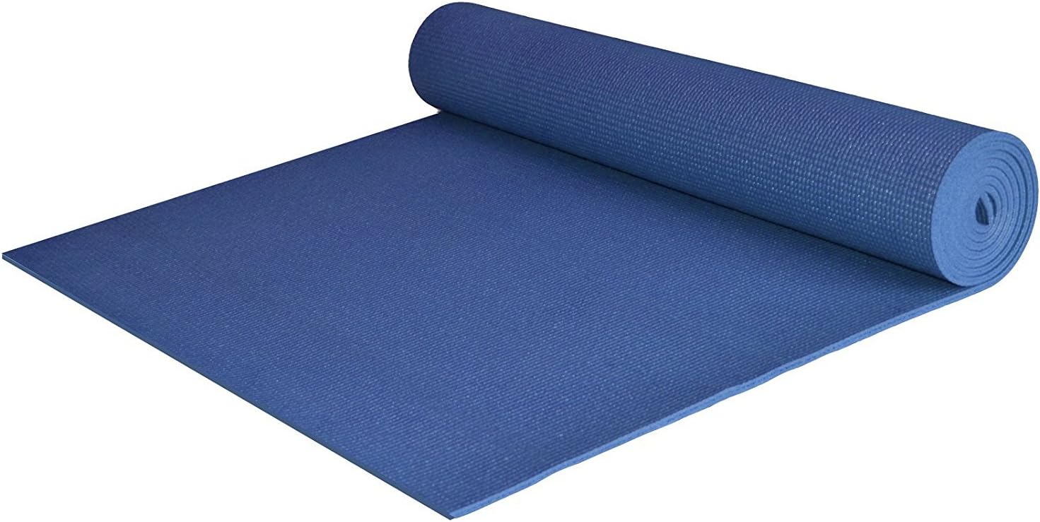 YogaAccessories (TM) Extra Wide / Extra Long 1/4'' Deluxe Yoga Mat