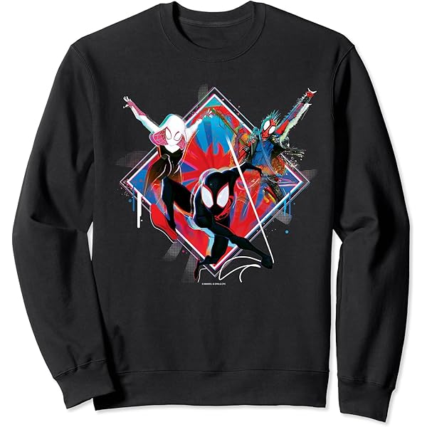 Sweat à Capuche Léger Avec L'œuvre « Across The Spider Verse - Gwen Stacy » De L'artiste SLH-69