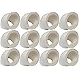 Rite Farm Products Quail & Chick Port Feeder NO Waste Feed Saver for DIY Bucket Pail Bin Container Coturnix (12 Pack)